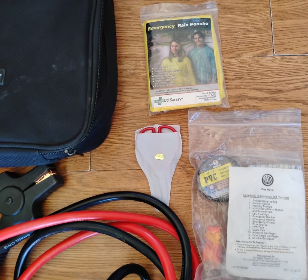 vw roadside assistance kit
