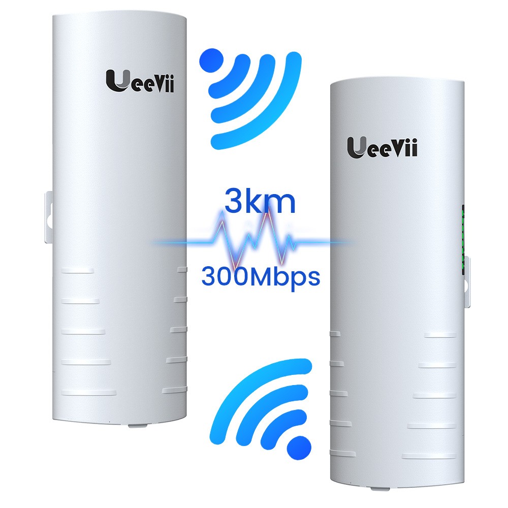 Wireless Bridge Outdoor Point to Point & 2-Pack Bridge Bracket Extend Network