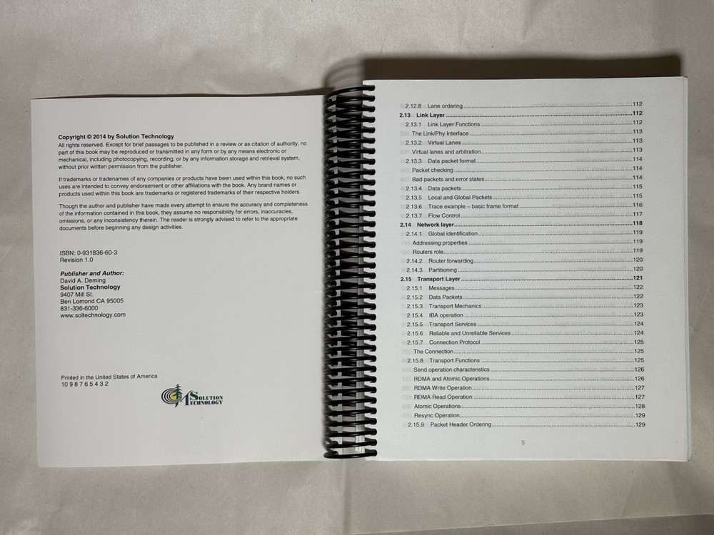 High-Performance Computing with InfiniBand & RoCE – Deming 2014 Ref Book 580pgs