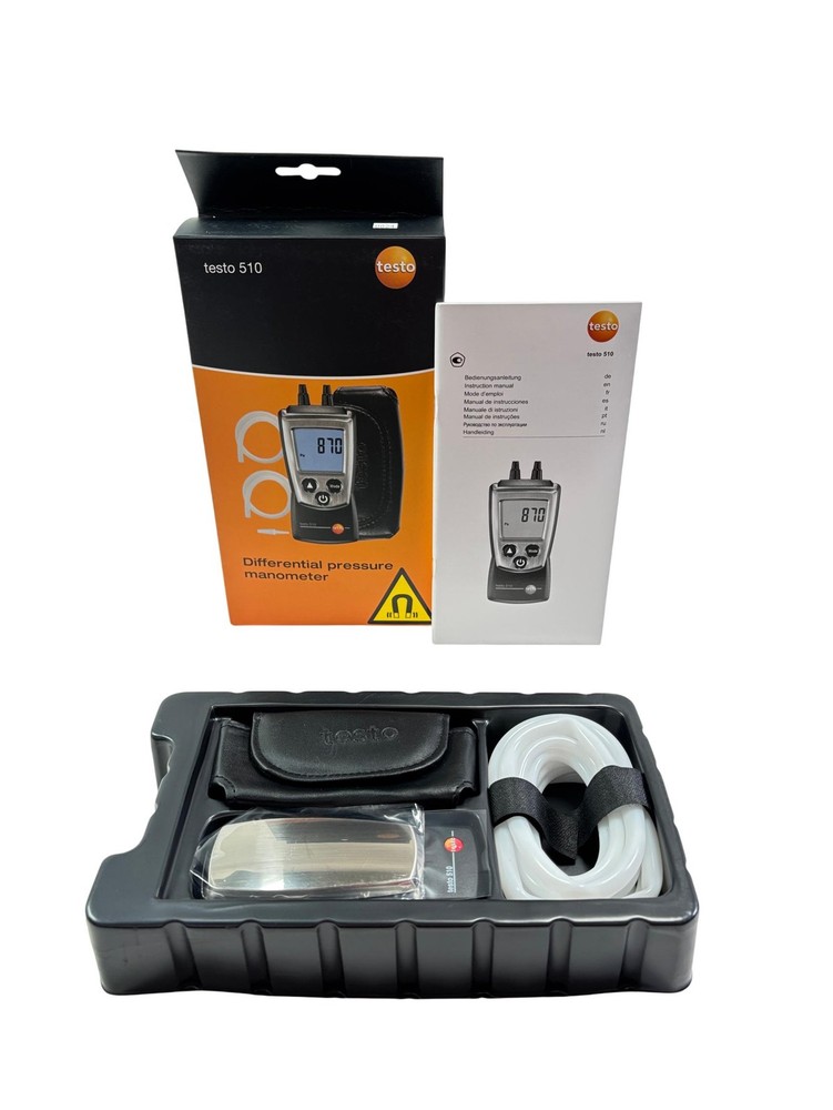 Testo 510 Differential Pressure Manometer 6435