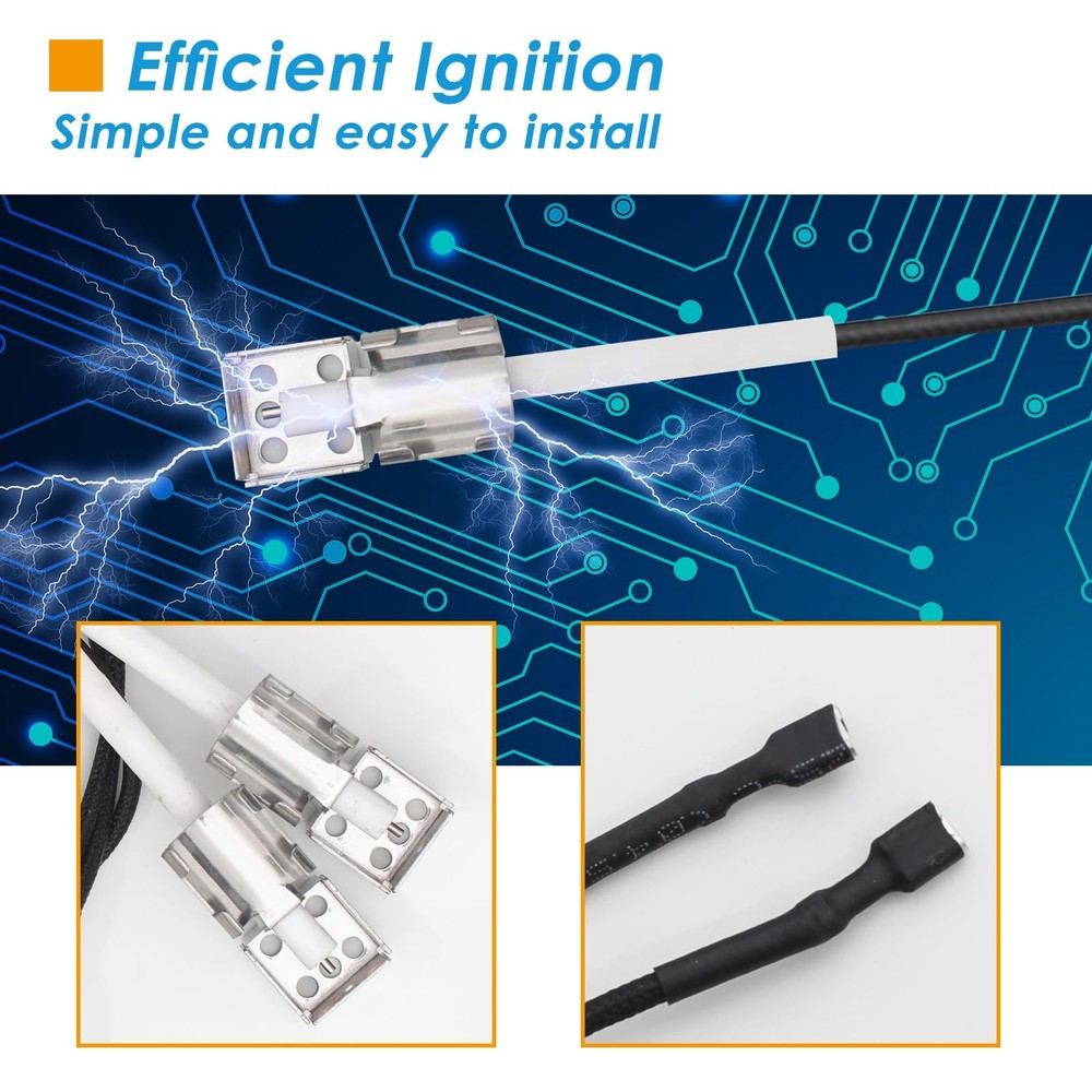 BBQration DHLG-12 Grill Igniters for 2 Outlets (AAA), 2 (AAA)