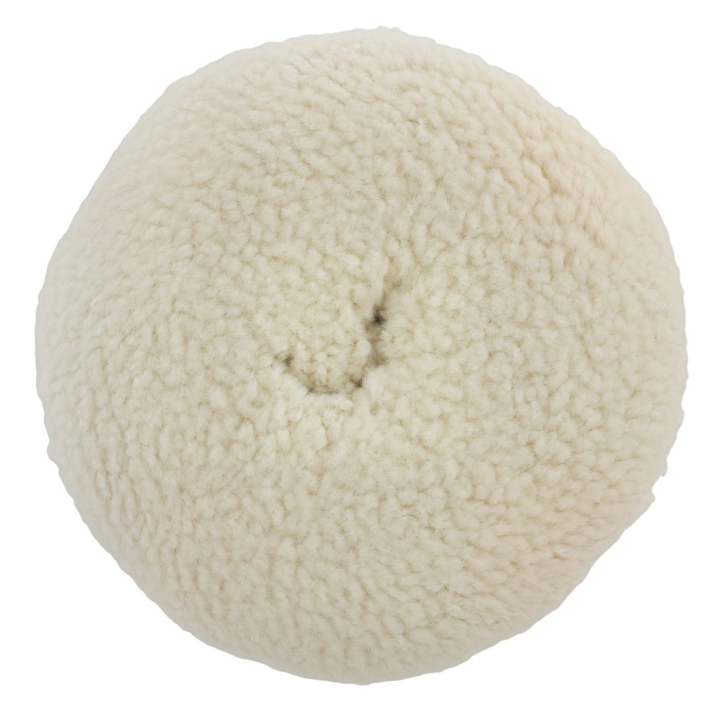 7 Inch Hook Loop Wool Bonnet Car Polishing Pad for Compound Buffer Application