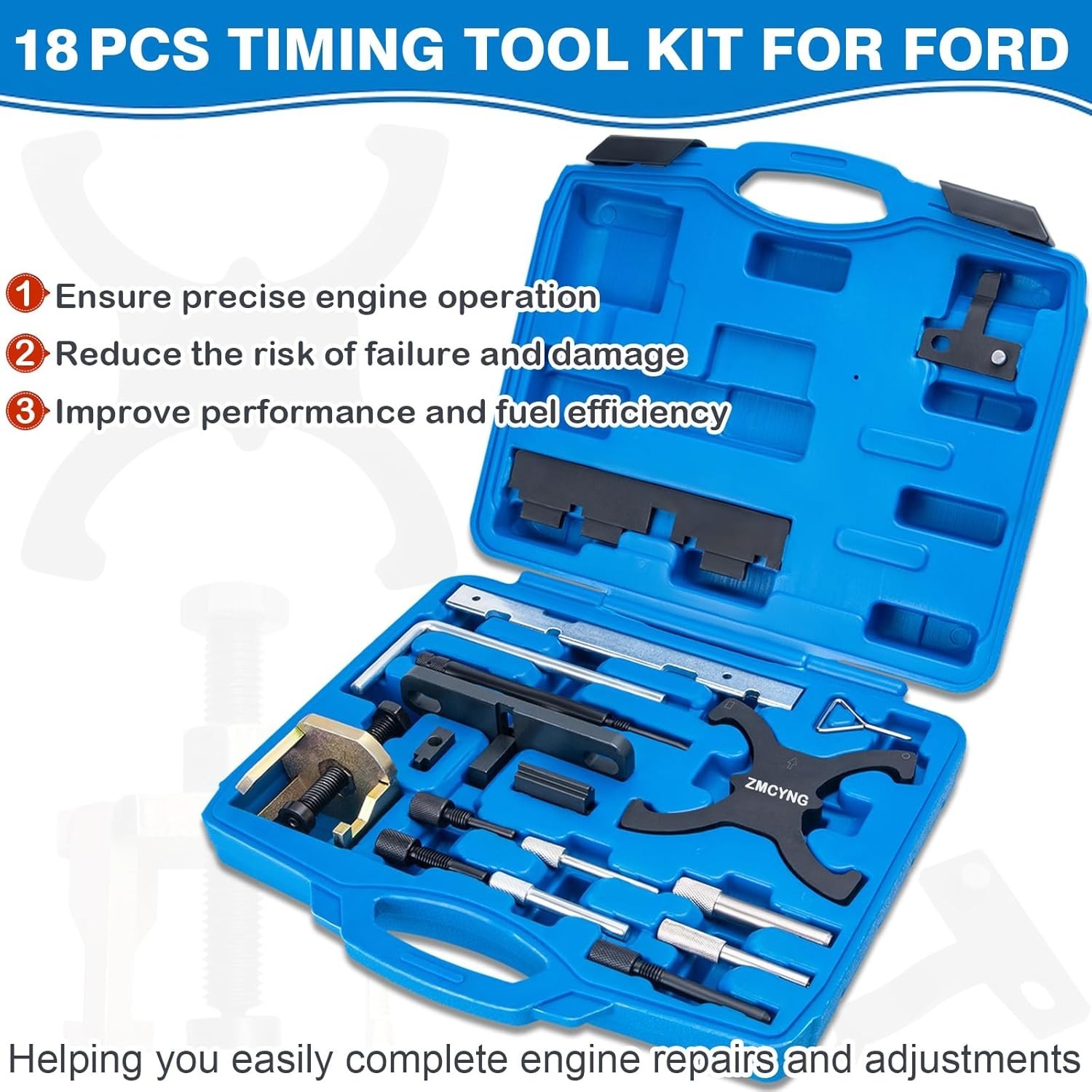 1.5 1.6 Timing Tool Kit Compatible with Ford Fiesta Fusion Escape Mazda 1.4...