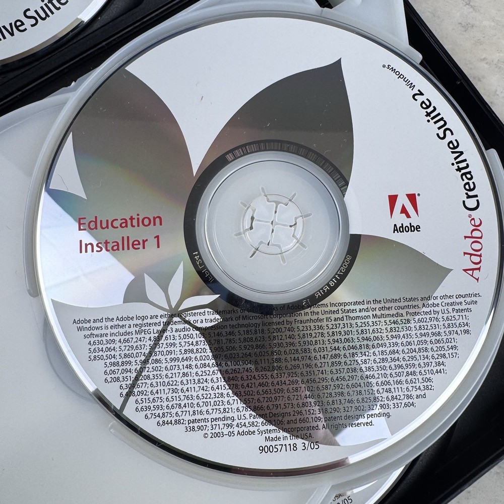 Adobe Creative Suite® 2 Premium Full Version For Windows 6 Discs Complete