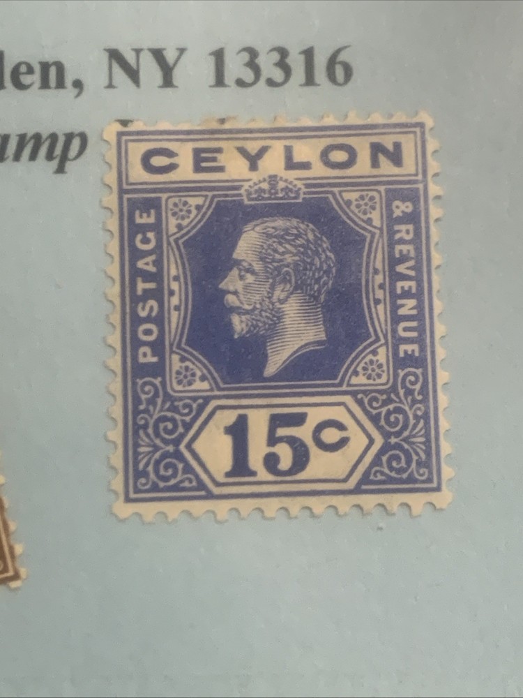 CEYLON 200 206 1912-1920