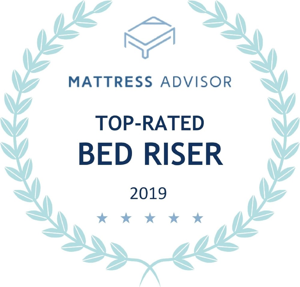 Bed Risers - Black Set of 4