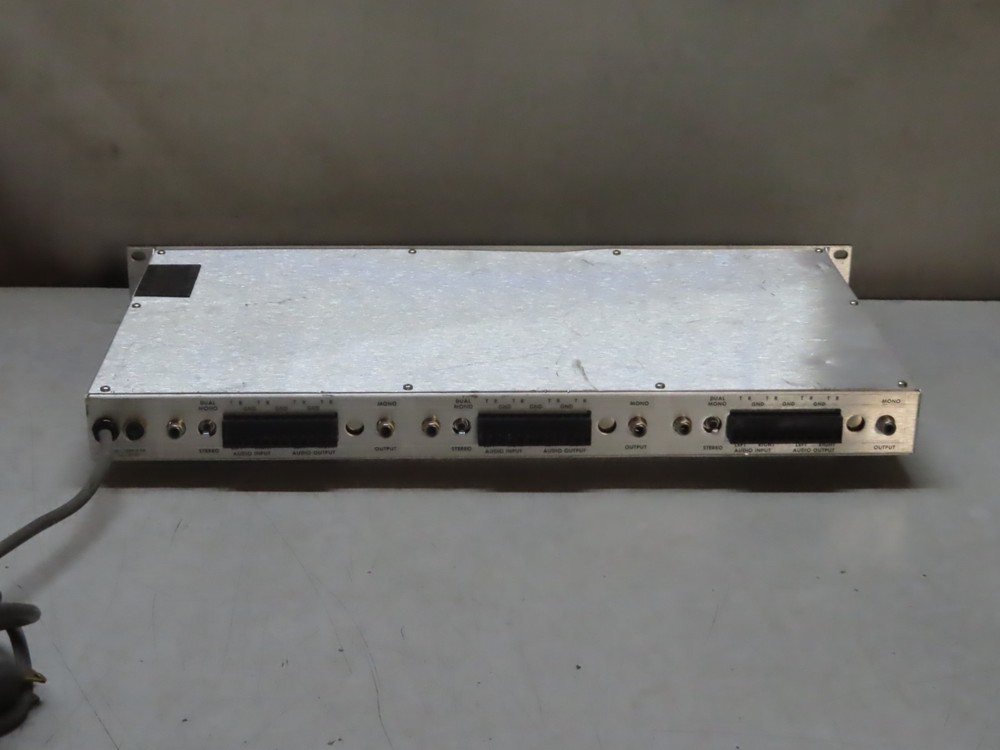 FM SYSTEMS PMS 610 ALM 673 AUDIO LEVEL MASTER