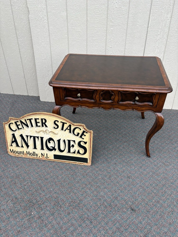 67296 DREXEL HERITAGE Console Library Table Desk with Drawer