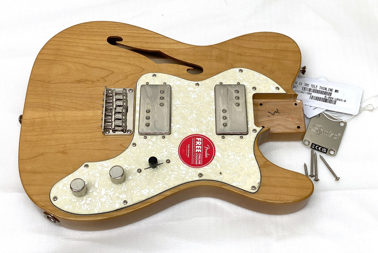 FULL THICKNESS Fender Squier Telecaster Thinline LOADED BODY Tele CLASSIC VIBE