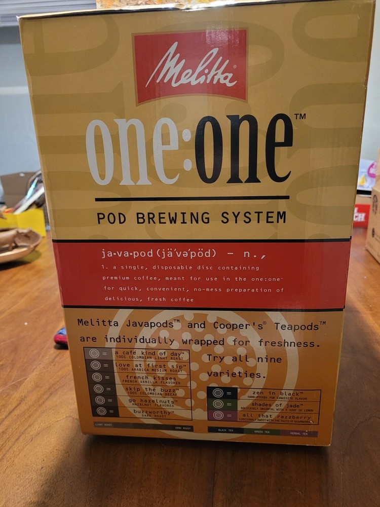 Melitta MES2B OneOne Single Serve Coffeemaker black