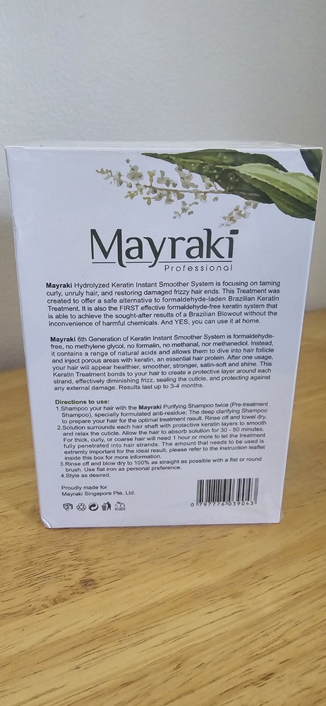 Mayraki Professional￼ Keratin Instant Smoother System