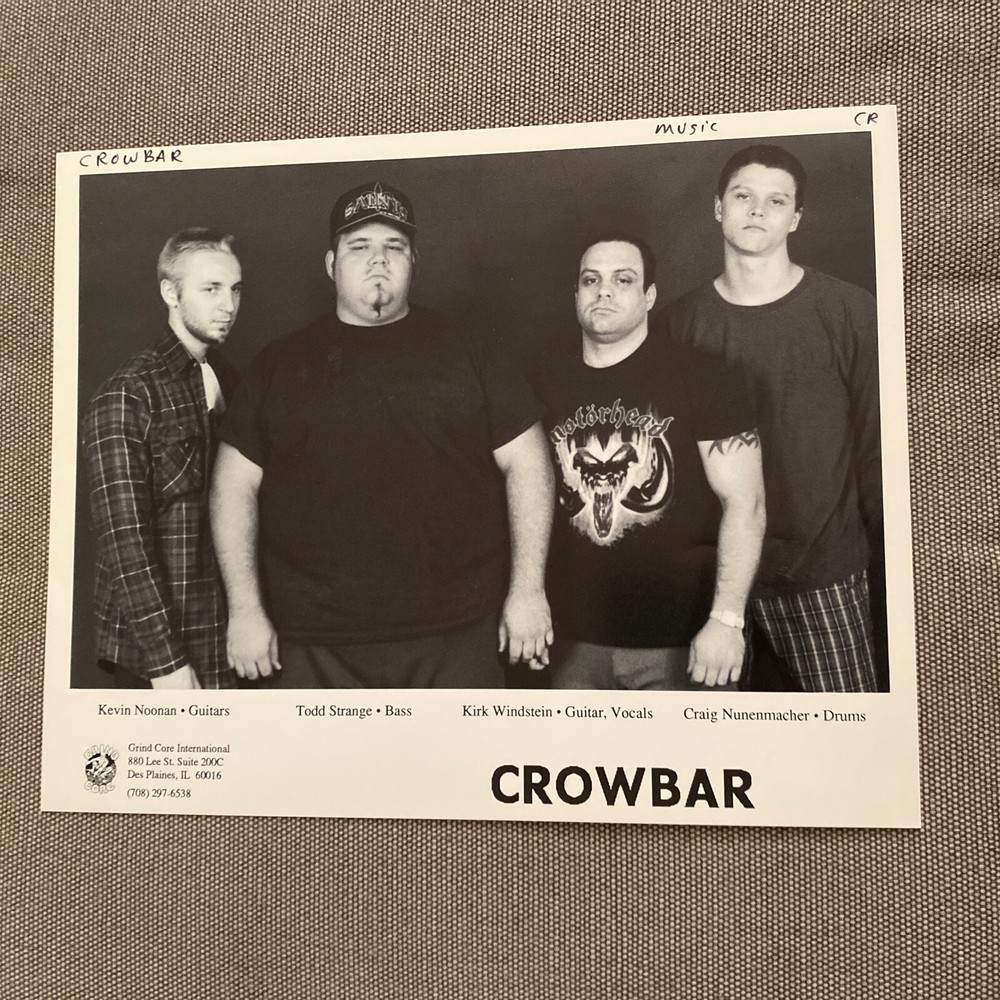 Crowbar Press Photo 8x10”. See Description.