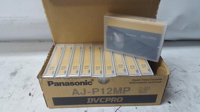 Panasonic AJ-P12MP Panasonic Digital Video Cassette DVCPRO 10 Pack