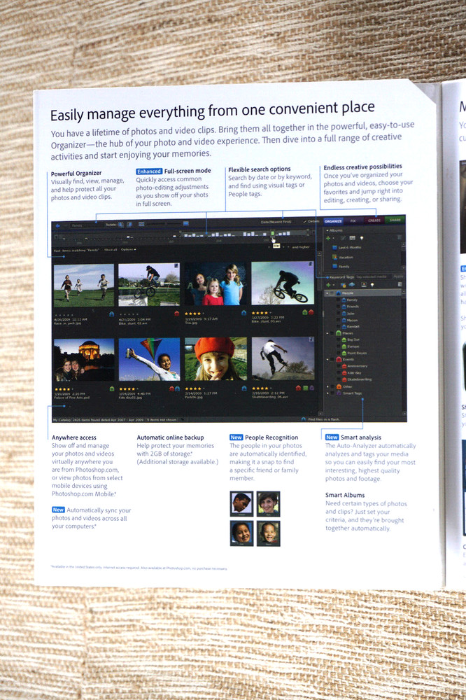 Photoshop Elements 8 for Windows - New Sealed - Photo Editing Software