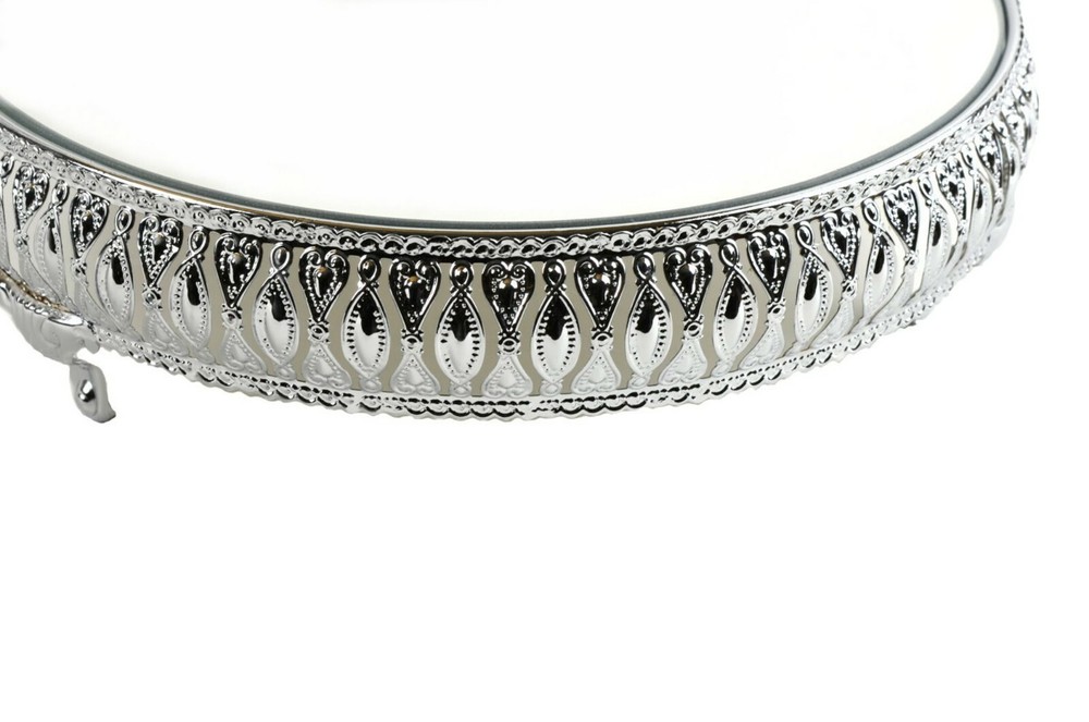Round Cake Stand Mirror Top-Wedding Cake Stand