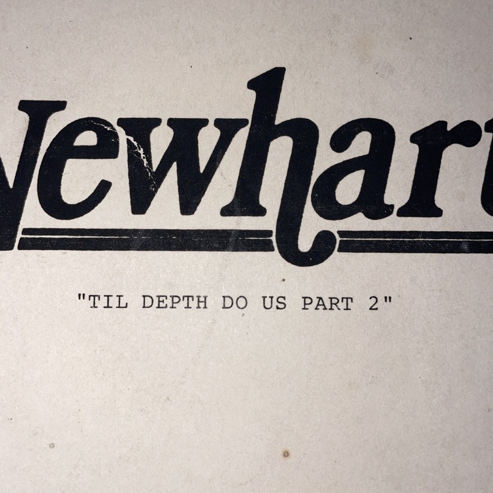 Newhart Original Television Script Oct 9 19871