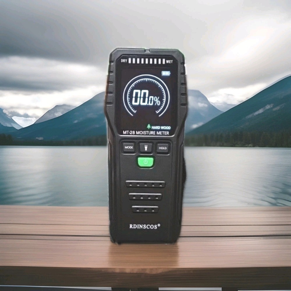 R&D Instruments MT-28 Moisture Meter Digital Electrical Tester Measuring Tool