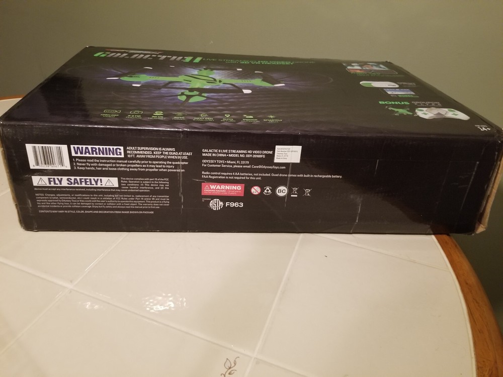 Galactic II Streaming HD Drone, VR Headset & Nano Drone Bundle