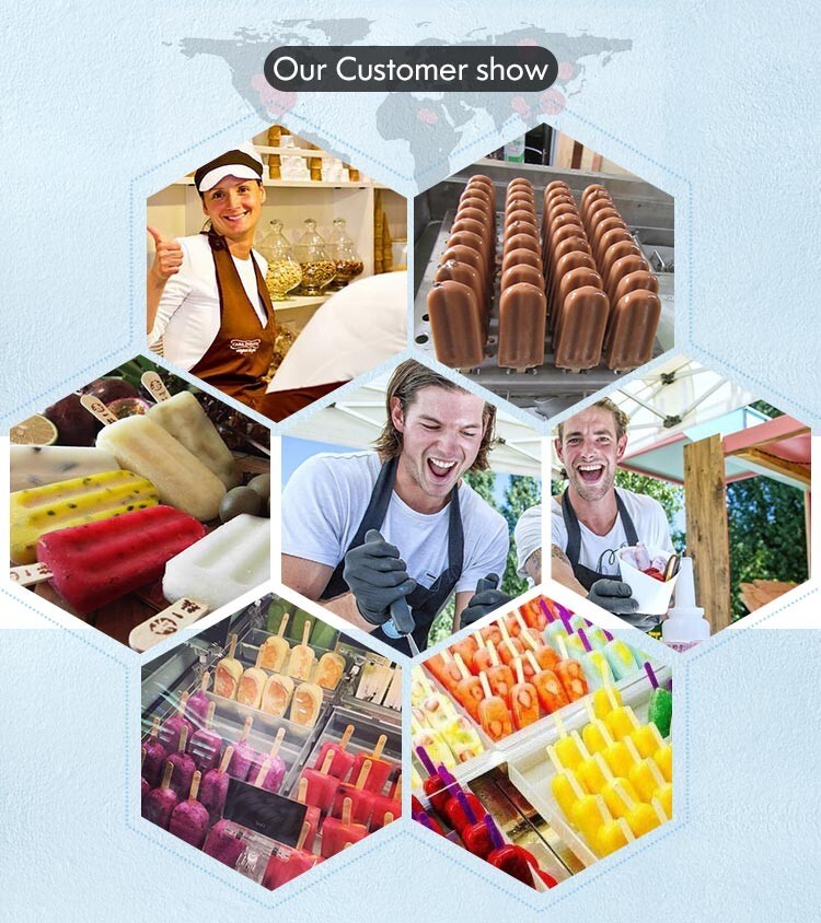 Kolice Commercial Single Mold set ice pop Machine,ice popsicles Making Machine