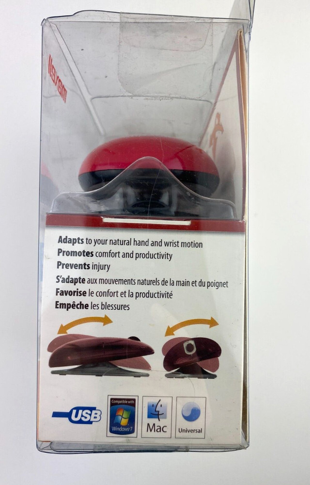Ergomotion Optical Motion Mouse Maxell