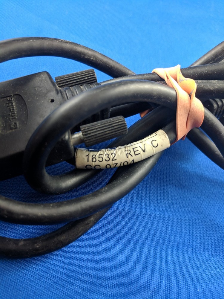 Trimble 18532 TSCe TSC2 to R8 5800 Null Modem Data Cable Datacollector GPS