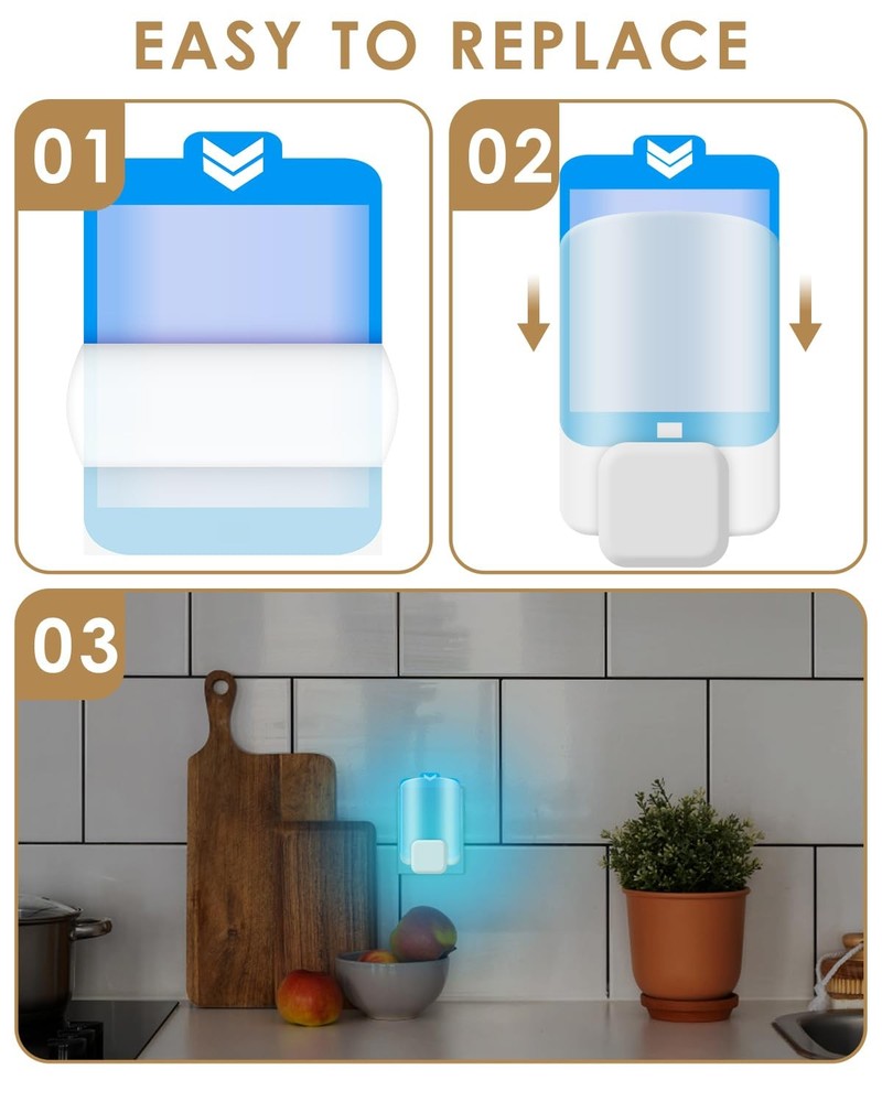 16 Pcs Refill Cartridges Compatible with Raid Essentials Plug-in 16 Pack