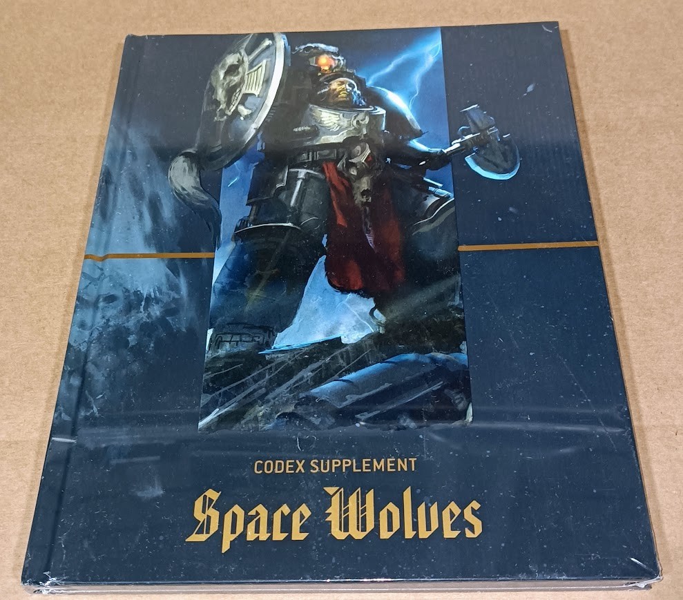 ⚔️WARHAMMER 40K - SPACE WOLVES - COLLECTOR'S CODEX - NEW⚔️