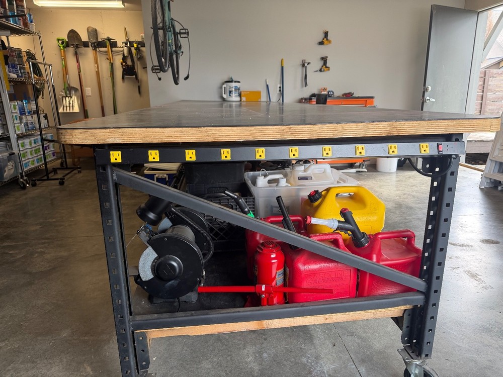 Large Workbench Table Heavy Duty - Custom