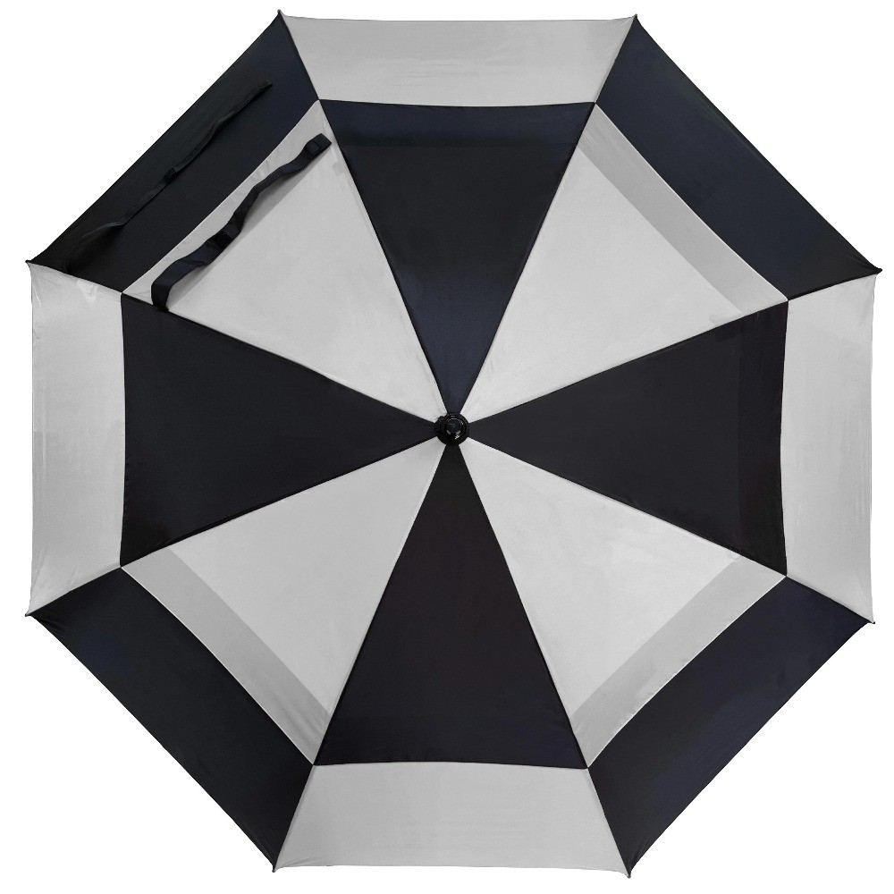 Double Layer Golf Umbrella Windproof Waterproof Compact Folding Travel Umbrella
