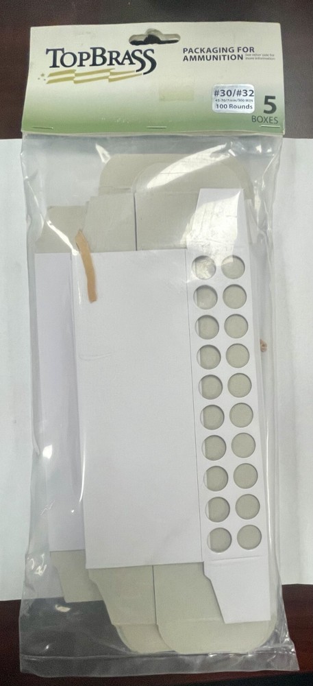 TOP BRASS Ammo Packaging #30/32 .45-70/7MM/300WIN