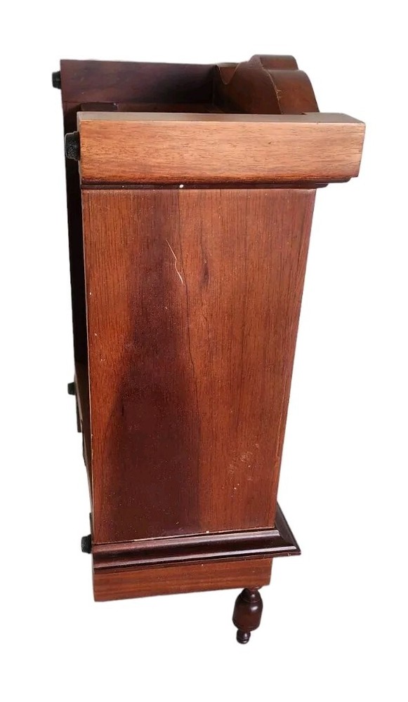 Vintage Westminster Quartz Clock Cherry Finish