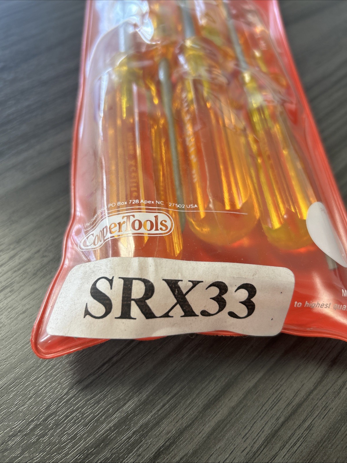 Weller SRX33 Xcelite 6-Piece Screwdriver Set, Round Blade