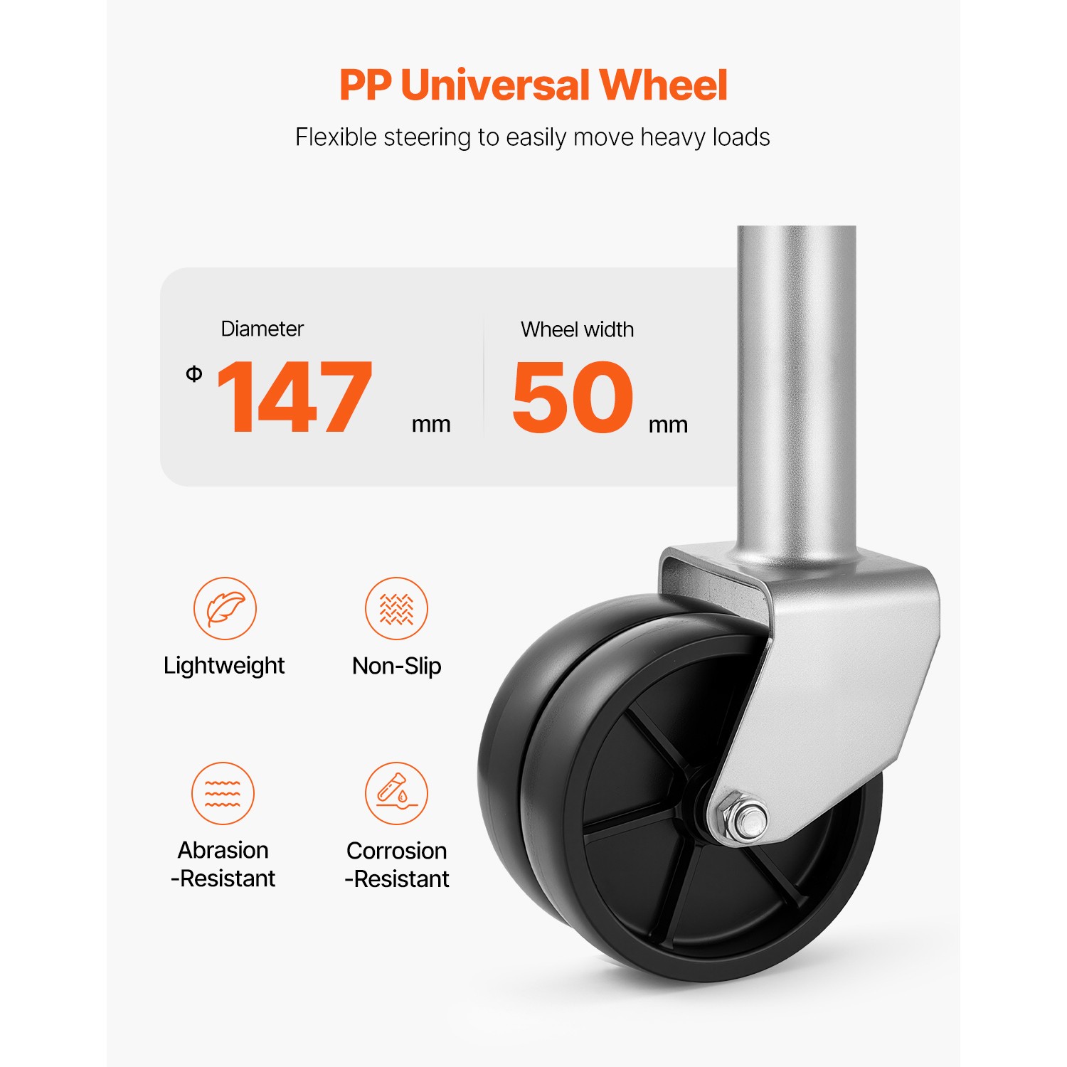 Boat Trailer Jack Marine Heavy Duty Swivel Mount Tongue Jack 1500 lbs Load