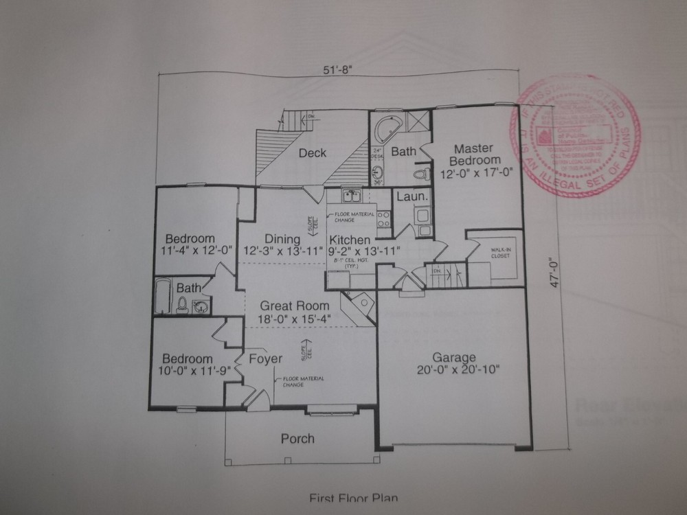 House Site Plans and Room Plans