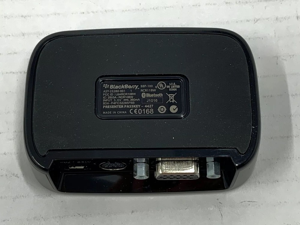 Blackberry Presenter for Blackberry. New