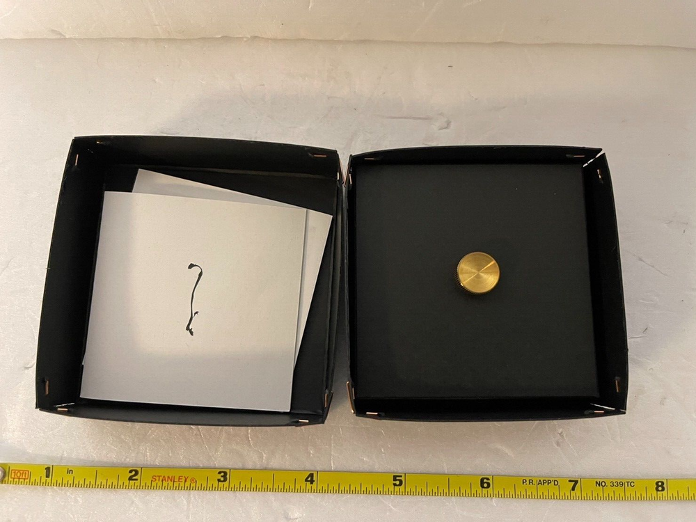 NANIGASHI Shutter Release Button BRASS ' LARGE ' L Size #013411