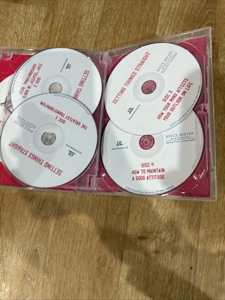 Joyce Meyer - Setting Things Straight (DVD + CD) 5-Disc Set + Booklet