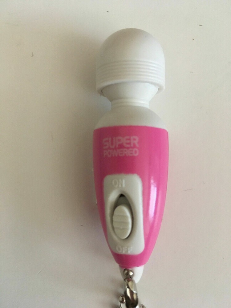 Wand Massager Mini Vibrating Massage Keychain - 3 Pack