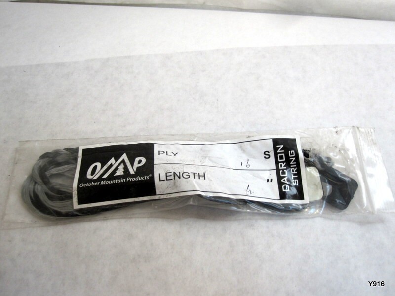 October mountain products  Dacron string