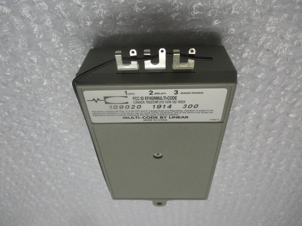 MULTICODE MCS109020 RECEIVER NSNP