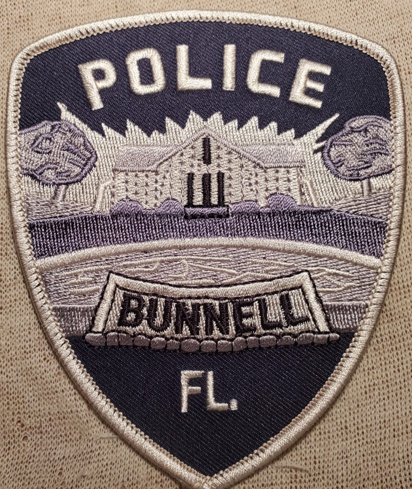 FL Bunnell Florida Police Shoulder Patch