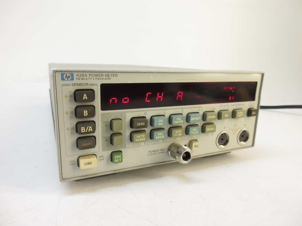 Hewlett Packard HP 438A Power Meter Unit - Error 31