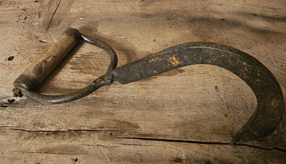 VINTAGE PULP HOOK LOG HOOKAROON LOGGING TOOL - MAINE FIND!!