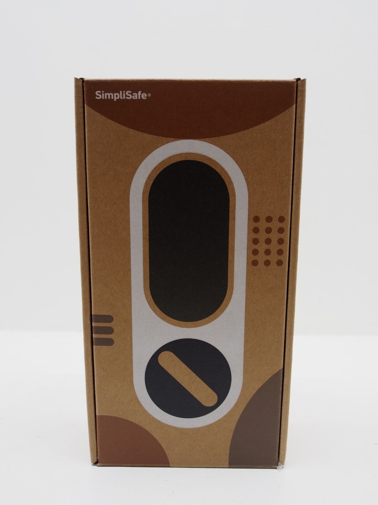 SimpliSafe Smart Lock & PIN Pad White Wireless Door Home Security