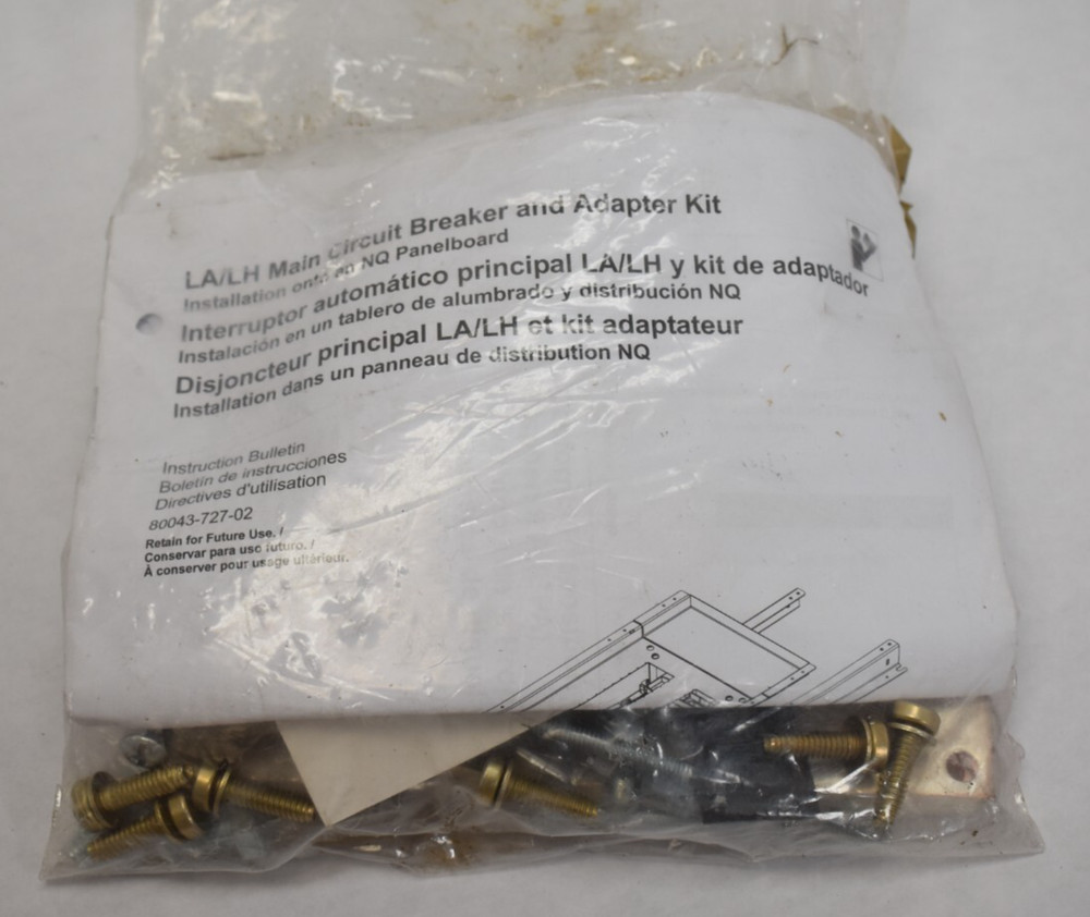 Square D Main Circuit Breaker & Adapter Replacement Hardware Kit 80043-727-02