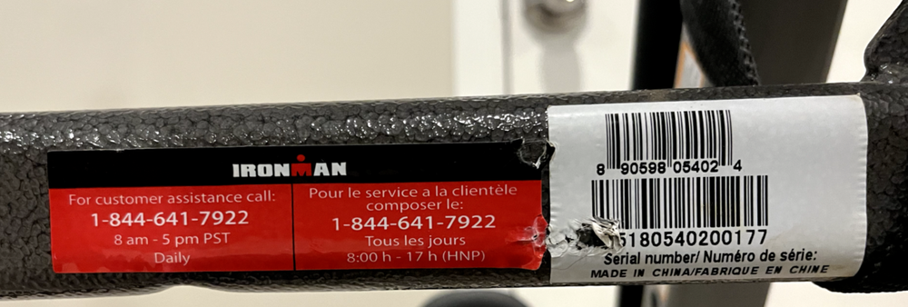 Ironman Inversion Table - used sparingly