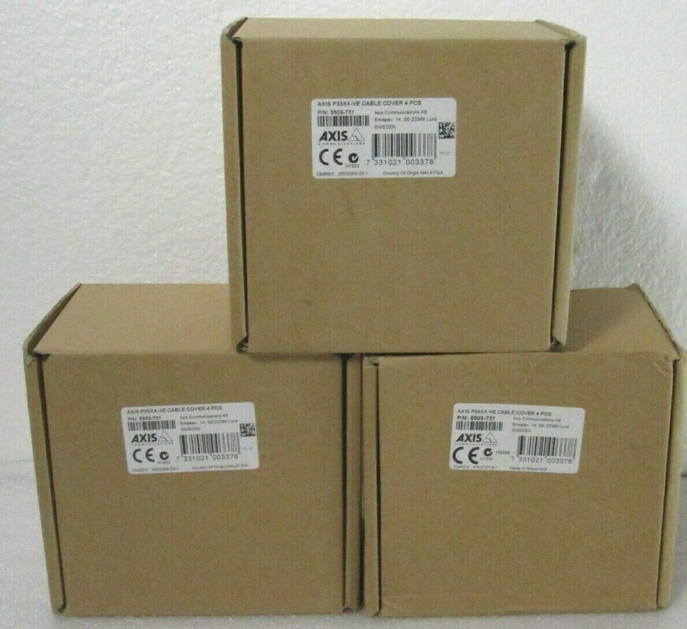 Axis 5503-731 P33XX-VE 4-Pack Cable Covers [CTSA]