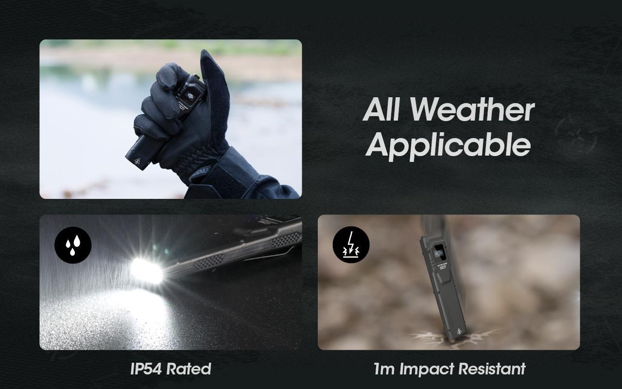 Nitecore EDC27 3000 Lumen USB Rechargeable Slim Body LED Flashlight w/charger