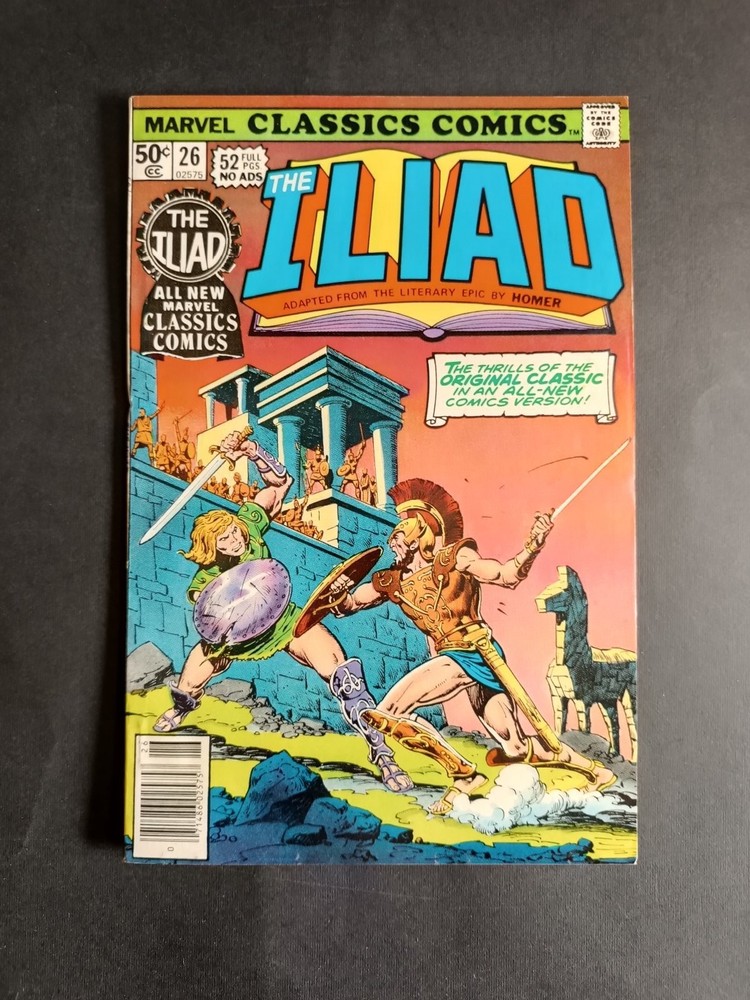 THE ILIAD MARVEL CLASSICS COMICS No. 26 MARVEL Comic (1977)