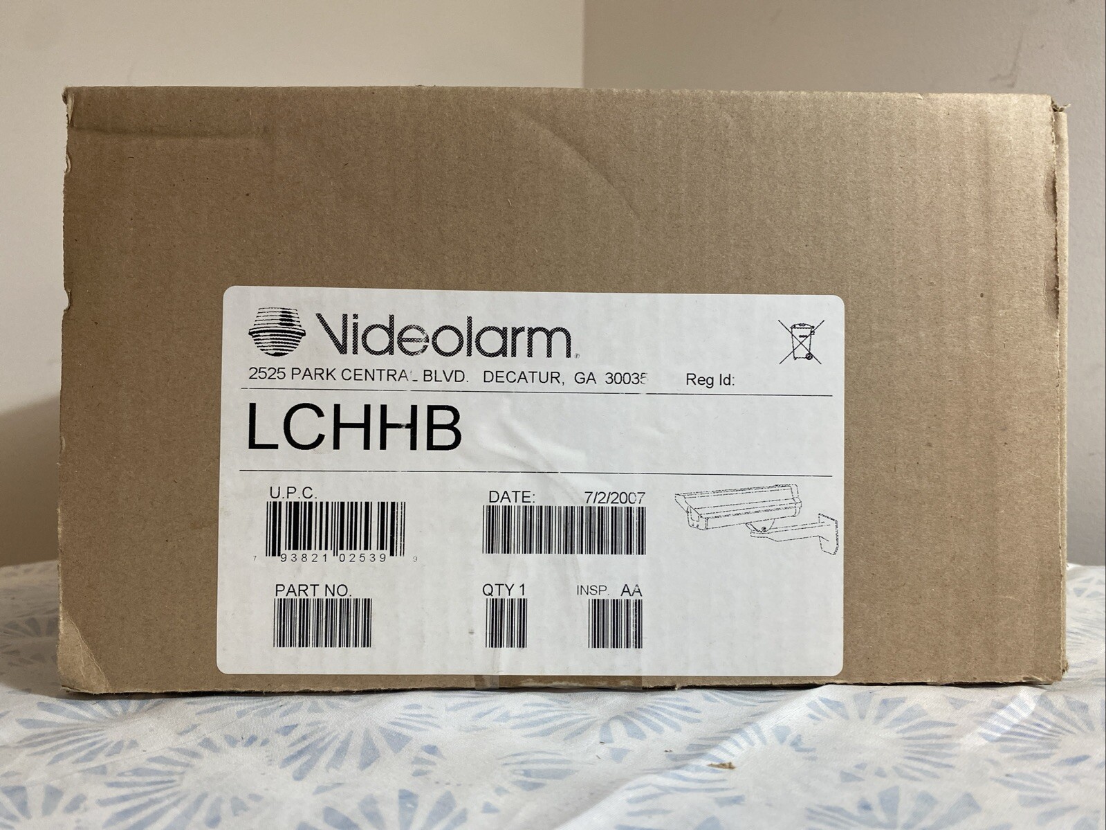 Videolarm LCHHB Outdoor Housing w/ Heater Blower and LCHHB Wall Mount Brand New